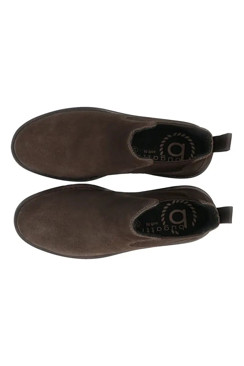 Stivaletti Beatles marroni in vera pelle Bugatti 325ATE301400 [GRIGIO] miniatura 5