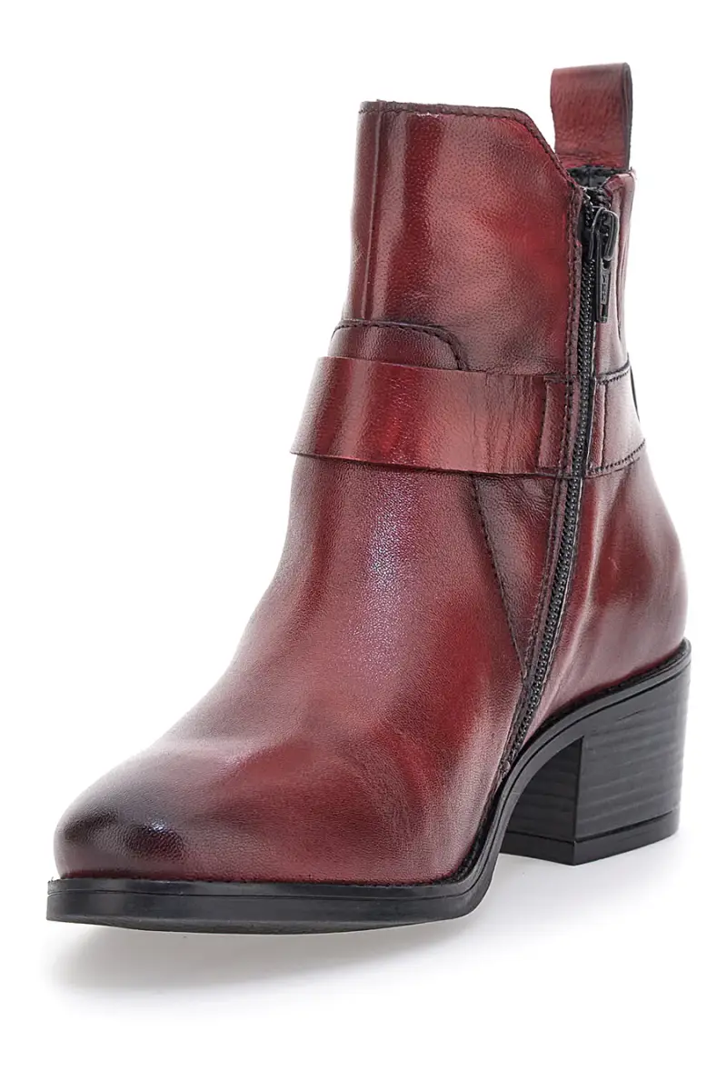 Stivaletti Rossi In Vera Pelle Bagatt D15AMQ304000 [ROSSO] miniatura 3