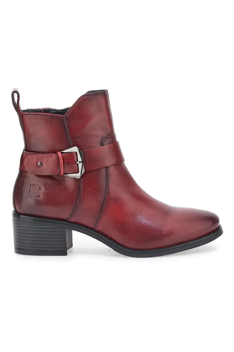 Stivaletti Rossi In Vera Pelle Bagatt D15AMQ304000 [ROSSO]