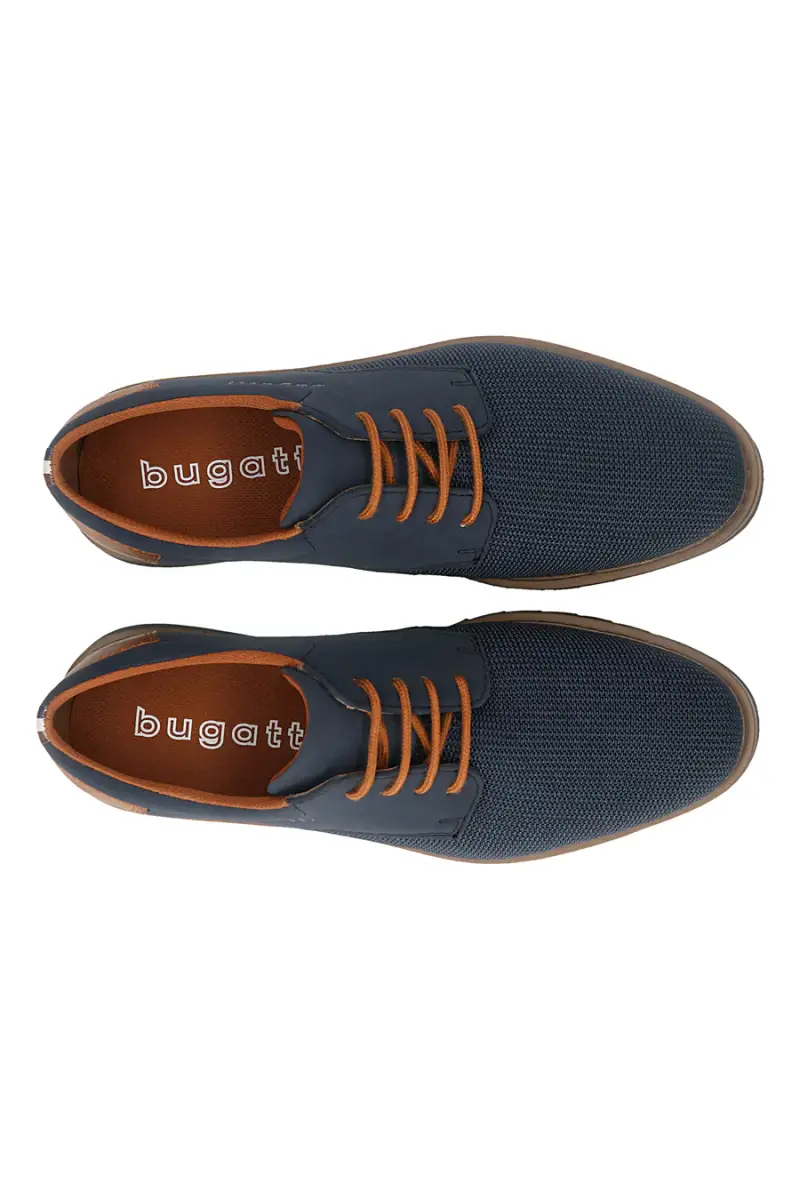 Stringate blu Bugatti 335AVE0169554141 [BLUE] miniatura 3