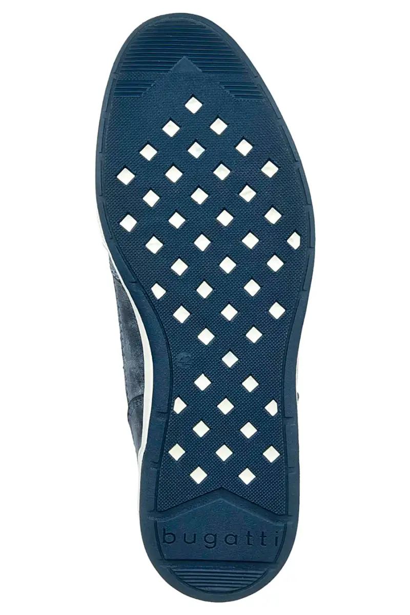 Stringate Casual Blu Effetto Vintage Bugatti 325726145000 [BLUE] miniatura 5