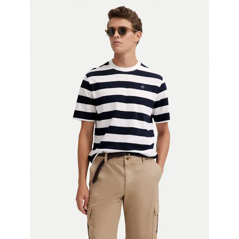 T-shirt 8350-75022C Blu scuro Regular Fit