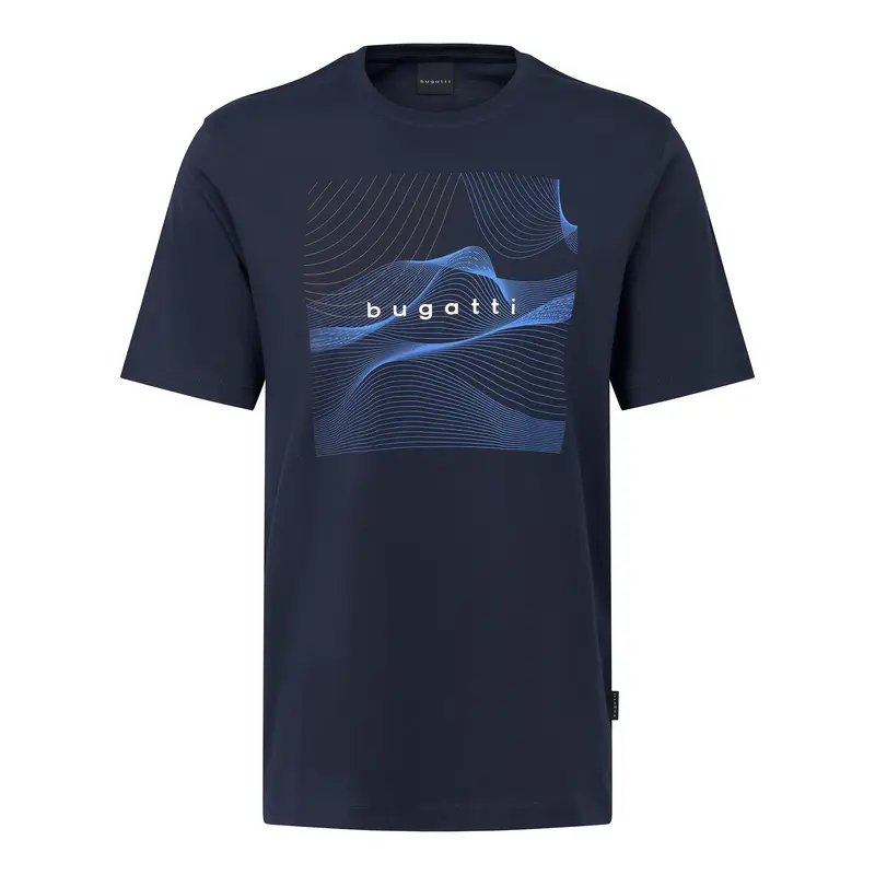 T-shirt 8350-75044C Blu scuro Regular Fit