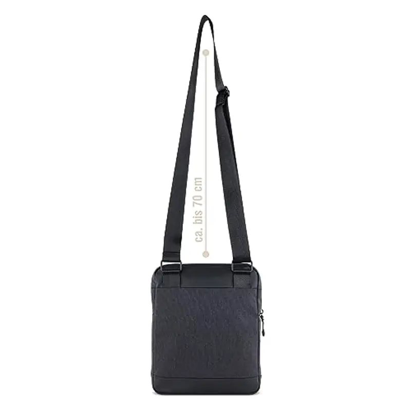 Bugatti Borsa a tracolla Uomo Nero 1204437 miniatura 3