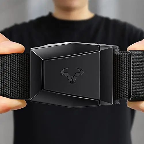 BULLIANT Cintura Tattica, Cintura Uomo Militare Lavoro Trekking 3, 8cm, Fibbia a Sgancio Rapido miniatura 2