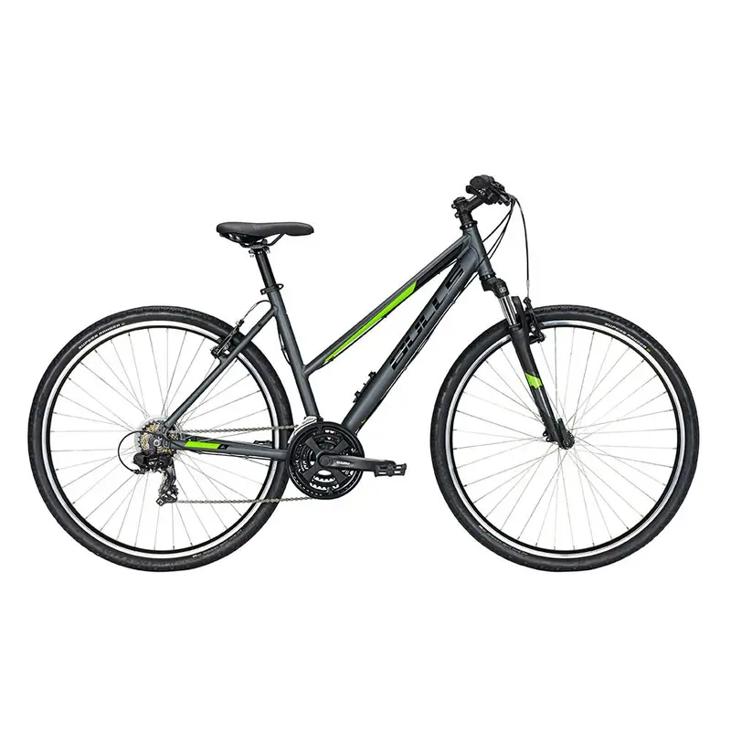 Bici Trekking Pulsar Cross 28" Grigio Matt Donna 44