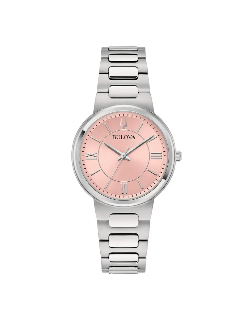 Orologio BULOVA Classic Elegant 96L335 cinturino in acciaio quadrante Pink