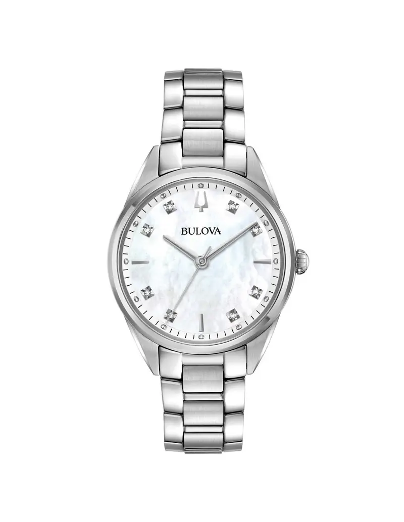 Orologio BULOVA Sutton Lady 96P199 cinturino in acciaio quadrante madreperla