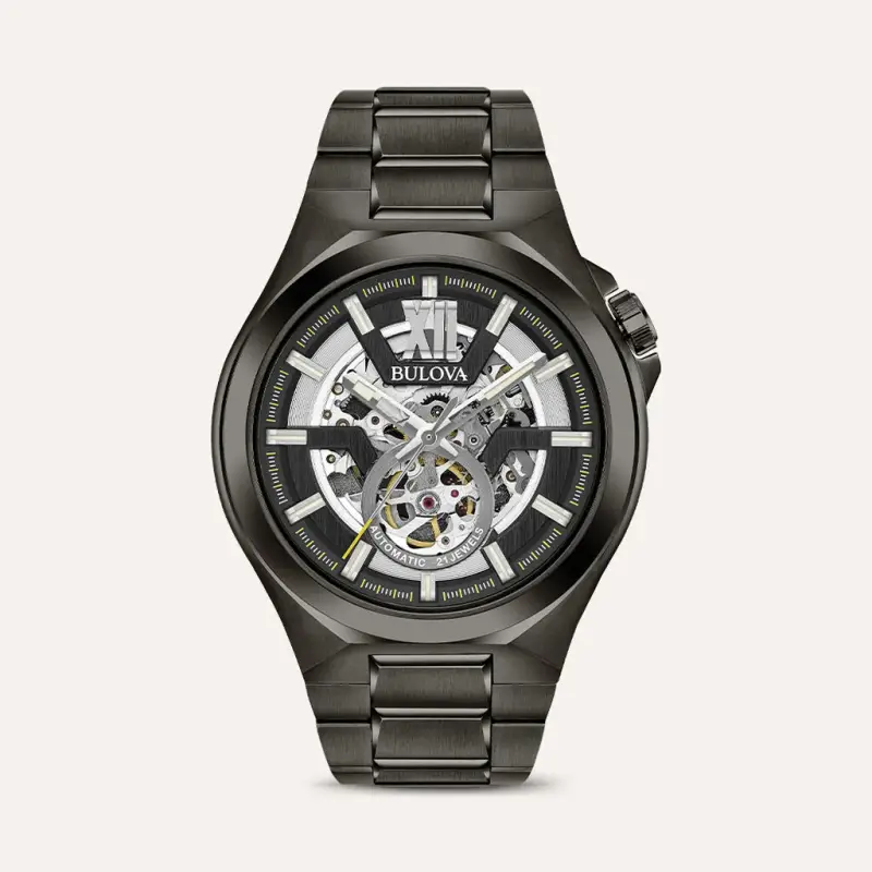 Orologio Meccanico Bulova Maquina 98a179