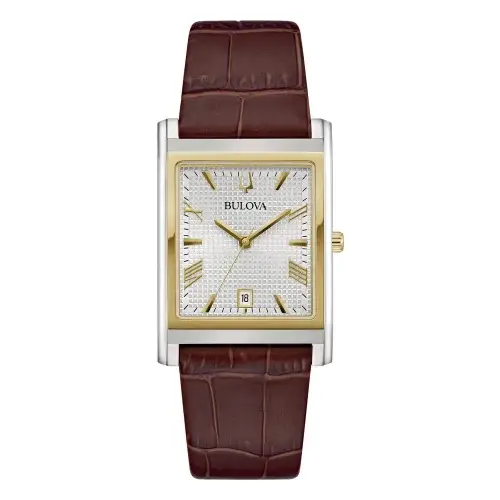 Orologio Uomo Bulova Classic Rectangle 98B430