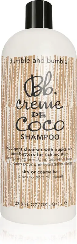 Creme De Coco Shampoo idratante per capelli forti, grossi e secchi 1000 ml