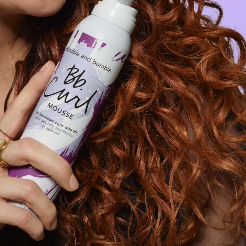 Curl Mousse - Mousse capelli, Schiuma capelli ricci, Capelli ricci miniatura 4