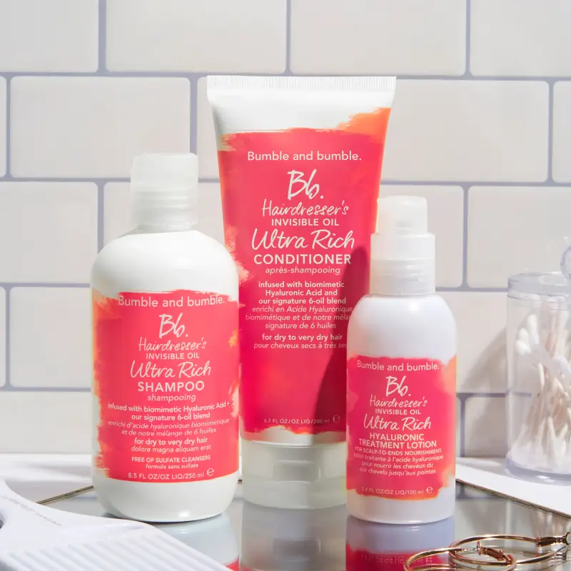 Hairdresser's Invisible Oil Ultra Rich Hyaluronic Treatment Lotion - Styling e trattamento capelli miniatura 3