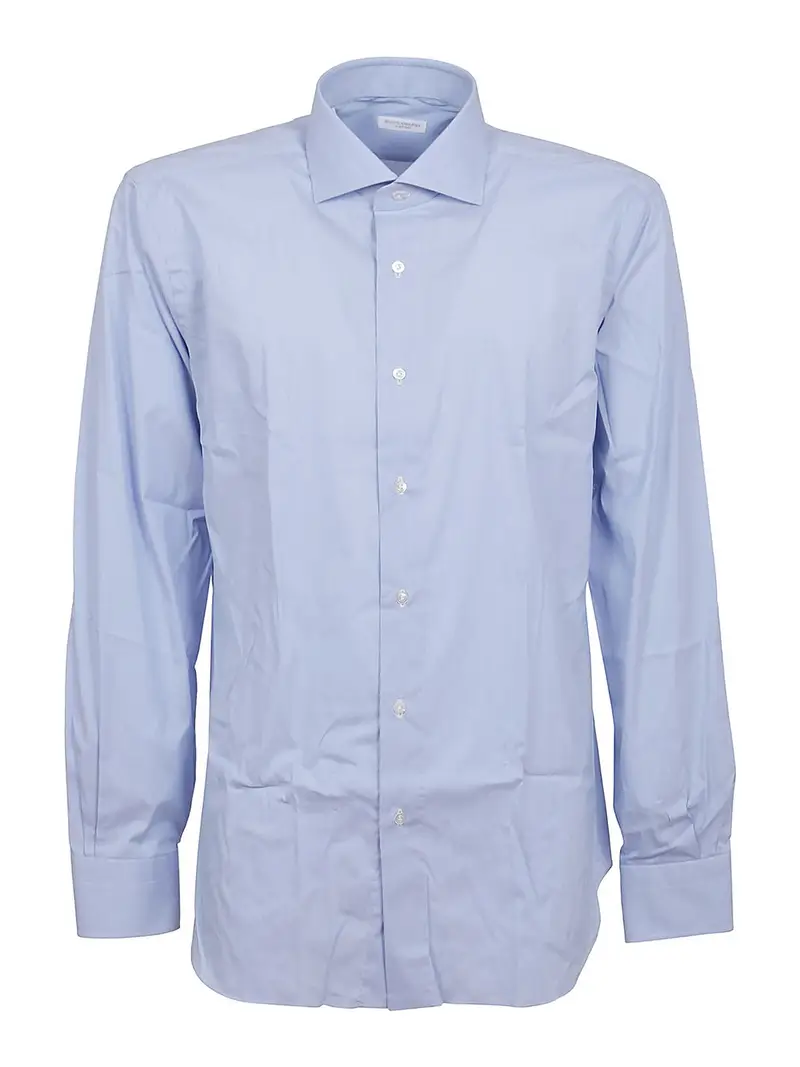 Camicia in cotone Azzurro