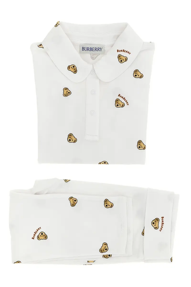 Baby Set 'Orsetto Thomas' Bianco