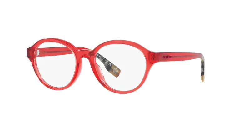 Bambino Burberry JB2006 4081 Montature da vista Acetato Rosso Pantos Normale miniatura 3