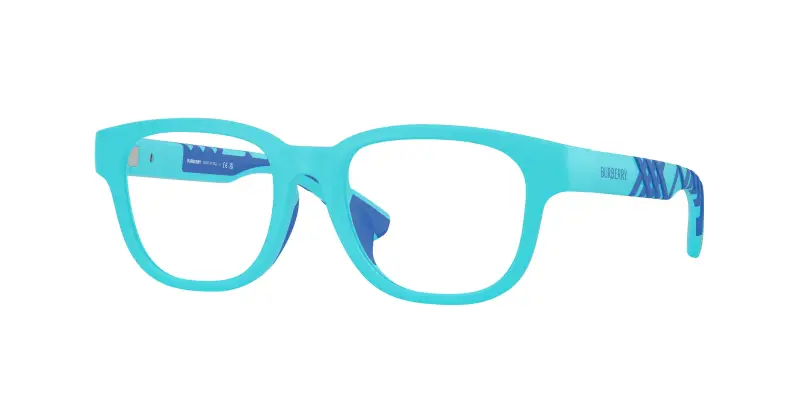 Bambino Burberry JB2017U 4235 Montature da vista Iniettato Blu Trasparente Squadrata Normale