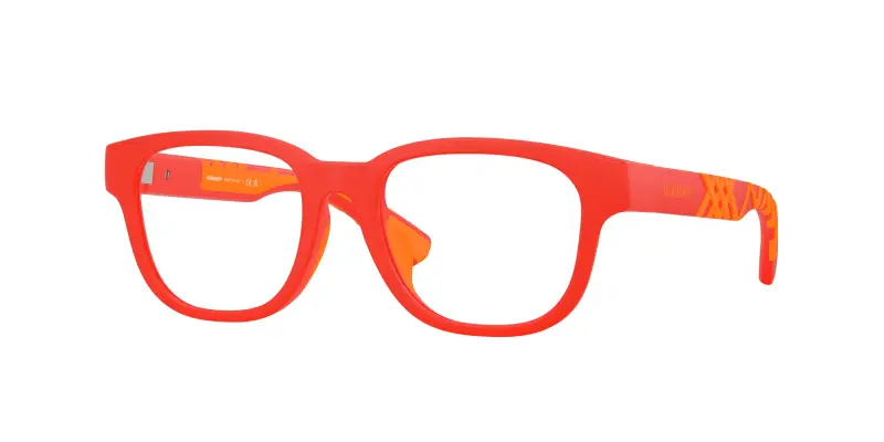 Bambino Burberry JB2017U 4238 Montature da vista Iniettato Rosso Trasparente Squadrata Normale