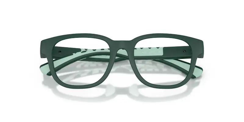 Bambino Burberry JB2017U 4239 Montature da vista Iniettato Verde Trasparente Squadrata Normale miniatura 2