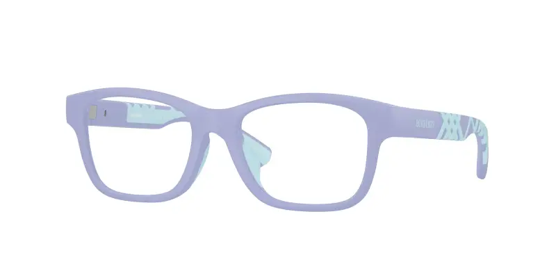 Bambino Burberry JB2018U 4236 Montature da vista Iniettato Viola Trasparente Squadrata Normale