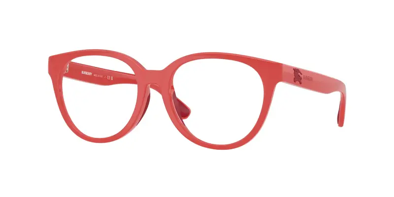 Bambino Burberry JB2019U 4231 Montature da vista Iniettato Rosso Trasparente Pantos Normale