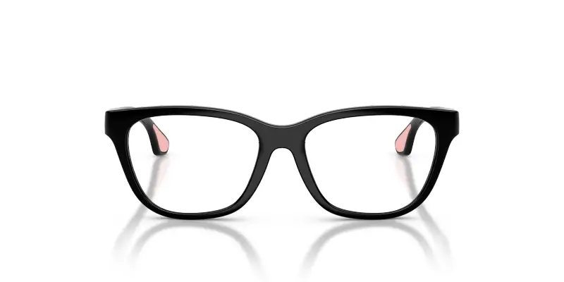 Bambino Burberry JB2020U 3001 Montature da vista Iniettato Nero Trasparente Cat Eye Normale miniatura 3