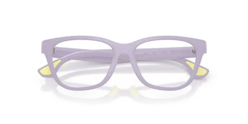 Bambino Burberry JB2020U 4228 Montature da vista Iniettato Viola Trasparente Cat Eye Normale miniatura 2