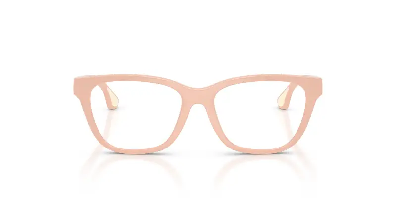 Bambino Burberry JB2020U 4229 Montature da vista Iniettato Rosa Trasparente Cat Eye Normale miniatura 3