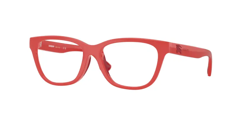 Bambino Burberry JB2020U 4231 Montature da vista Iniettato Rosso Trasparente Cat Eye Normale