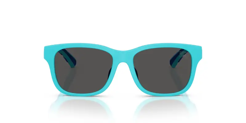 Bambino Burberry JB4007U 423587 Occhiali da sole Iniettato Blu Grigio Squadrata Normale miniatura 3