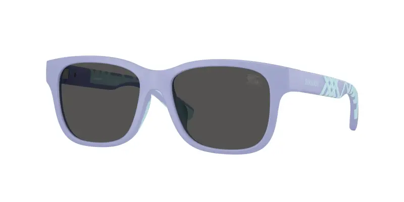 Bambino Burberry JB4007U 423687 Occhiali da sole Iniettato Viola Grigio Squadrata Normale