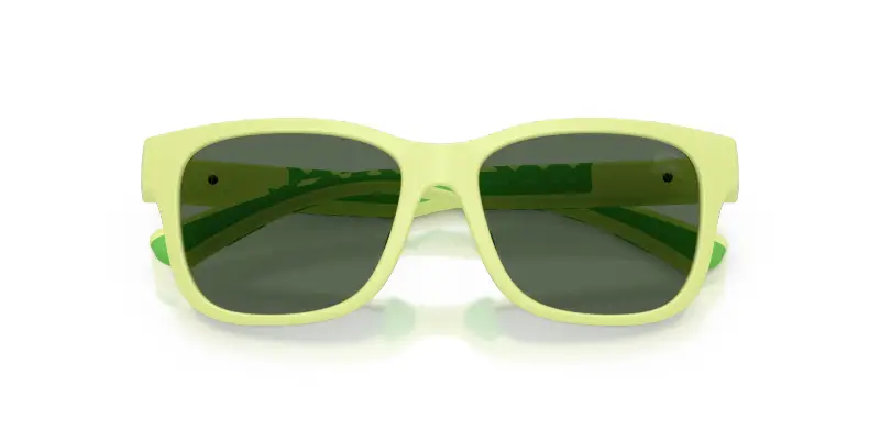 Bambino Burberry JB4007U 423771 Occhiali da sole Iniettato Verde Verde Squadrata Normale miniatura 2