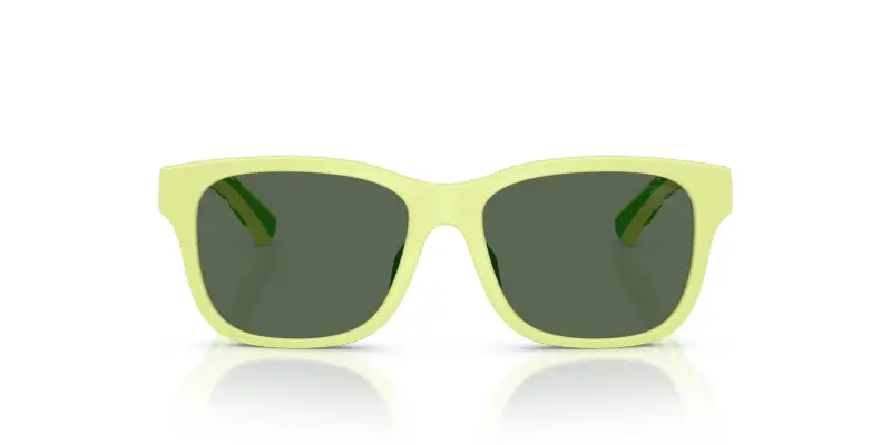 Bambino Burberry JB4007U 423771 Occhiali da sole Iniettato Verde Verde Squadrata Normale miniatura 3