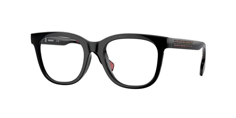 Burberry Bambino JB2002U  3001 Montature da vista Iniettato Nero Trasparente Squadrata Normale