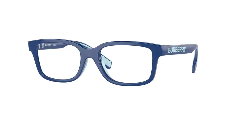 Burberry Bambino JB2003U  4048 Montature da vista Iniettato Blu Trasparente Squadrata Normale
