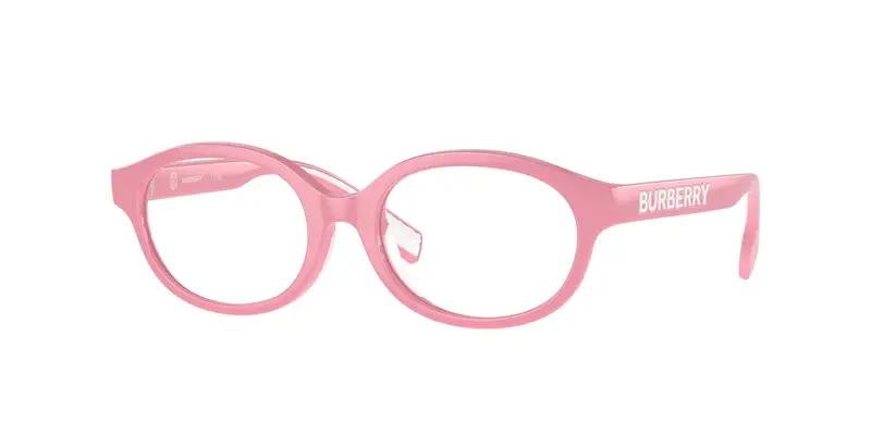 Burberry Bambino JB2004U  4084 Montature da vista Iniettato Rosa Trasparente Rotonda Normale