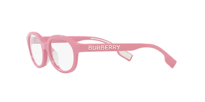 Burberry Bambino JB2004U 4084 Montature da vista Iniettato Rosa Trasparente Rotonda Normale miniatura 3