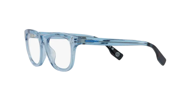 Burberry Bambino JB2005 4079 Montature da vista Acetato Blu Trasparente Squadrata Normale miniatura 3