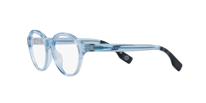 Burberry Bambino JB2006 4079 Montature da vista Acetato Blu Trasparente Pantos Normale miniatura 3