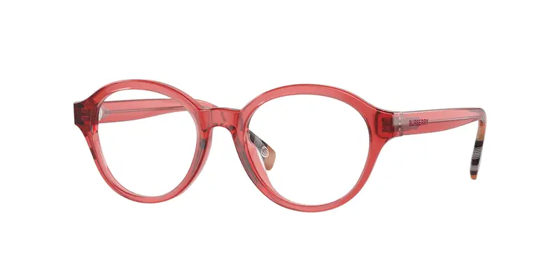 Burberry Bambino JB2006  4081 Montature da vista Acetato Rosso Trasparente Pantos Normale