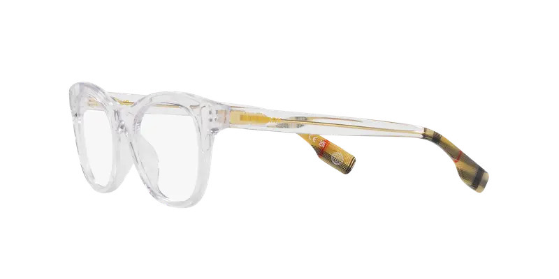 Burberry Bambino JB2007 3024 Montature da vista Acetato Tartaruga Trasparente Cat Eye Normale miniatura 3