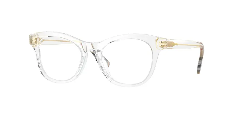 Bambino JB2007 3024 Montature da vista Acetato Tartaruga Trasparente Cat Eye Normale