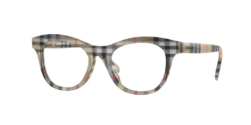Burberry Bambino JB2007  3778 Montature da vista Acetato Marrone Trasparente Cat Eye Normale