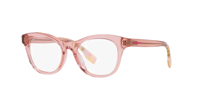 Burberry Bambino JB2007 4060 Montature da vista Acetato Rosa Trasparente Cat Eye Normale miniatura 2