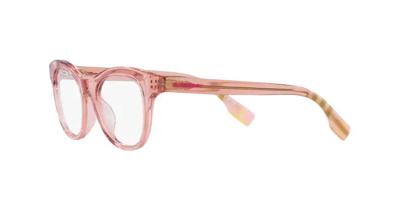 Burberry Bambino JB2007 4060 Montature da vista Acetato Rosa Trasparente Cat Eye Normale miniatura 3