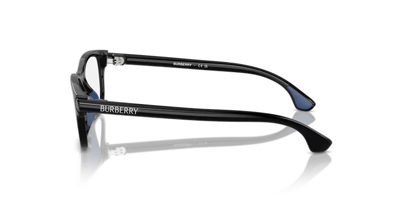 Burberry Bambino JB2009U 3001 Montature da vista Iniettato Nero Trasparente Squadrata Normale miniatura 3