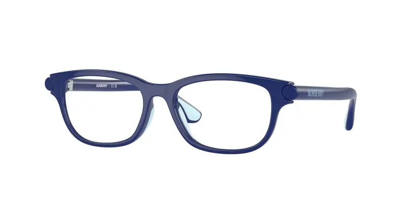 Burberry Bambino JB2009U  4129 Montature da vista Iniettato Blu Trasparente Squadrata Normale