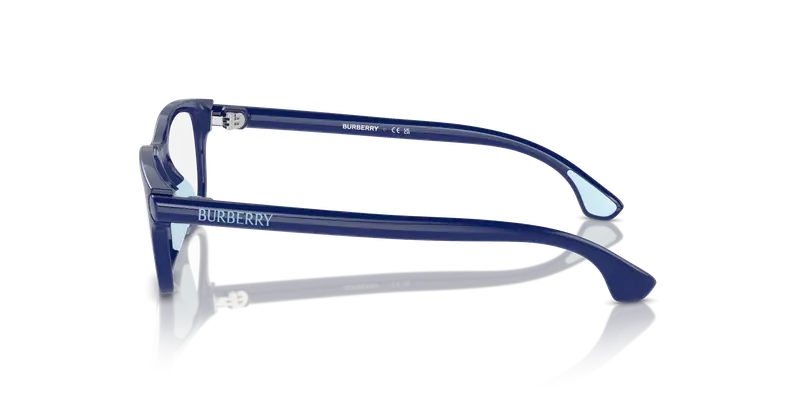 Burberry Bambino JB2009U 4129 Montature da vista Iniettato Blu Trasparente Squadrata Normale miniatura 3