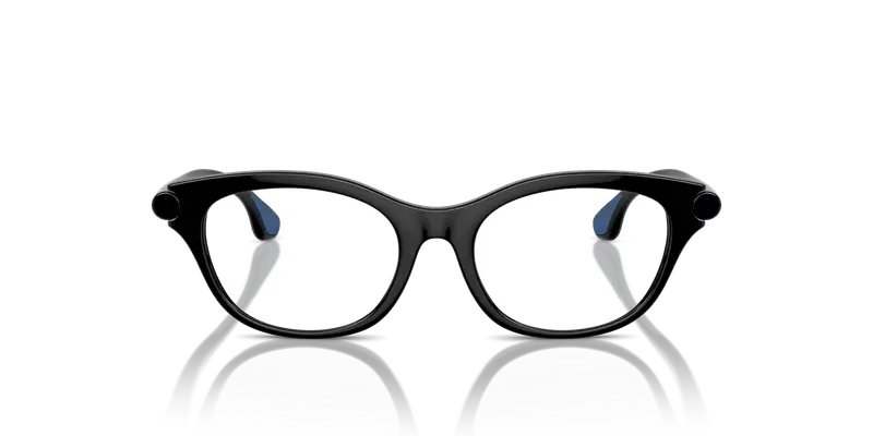 Burberry Bambino JB2010U 3001 Montature da vista Iniettato Nero Trasparente Squadrata Normale miniatura 2