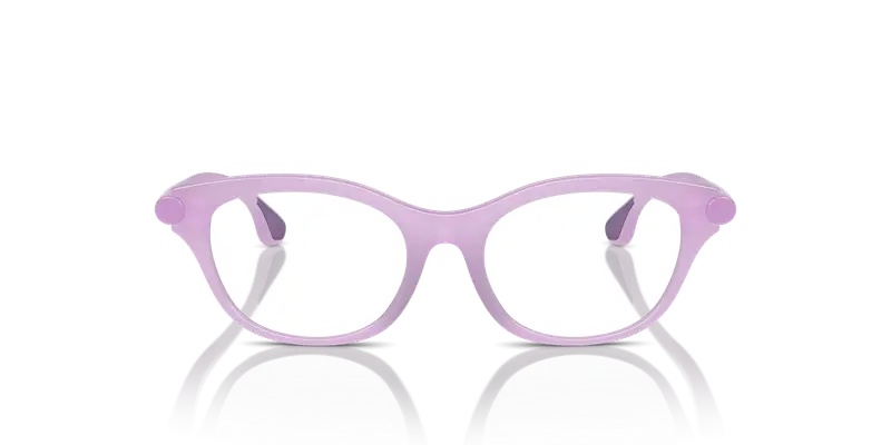 Burberry Bambino JB2010U 4133 Montature da vista Iniettato Viola Trasparente Squadrata Normale miniatura 2